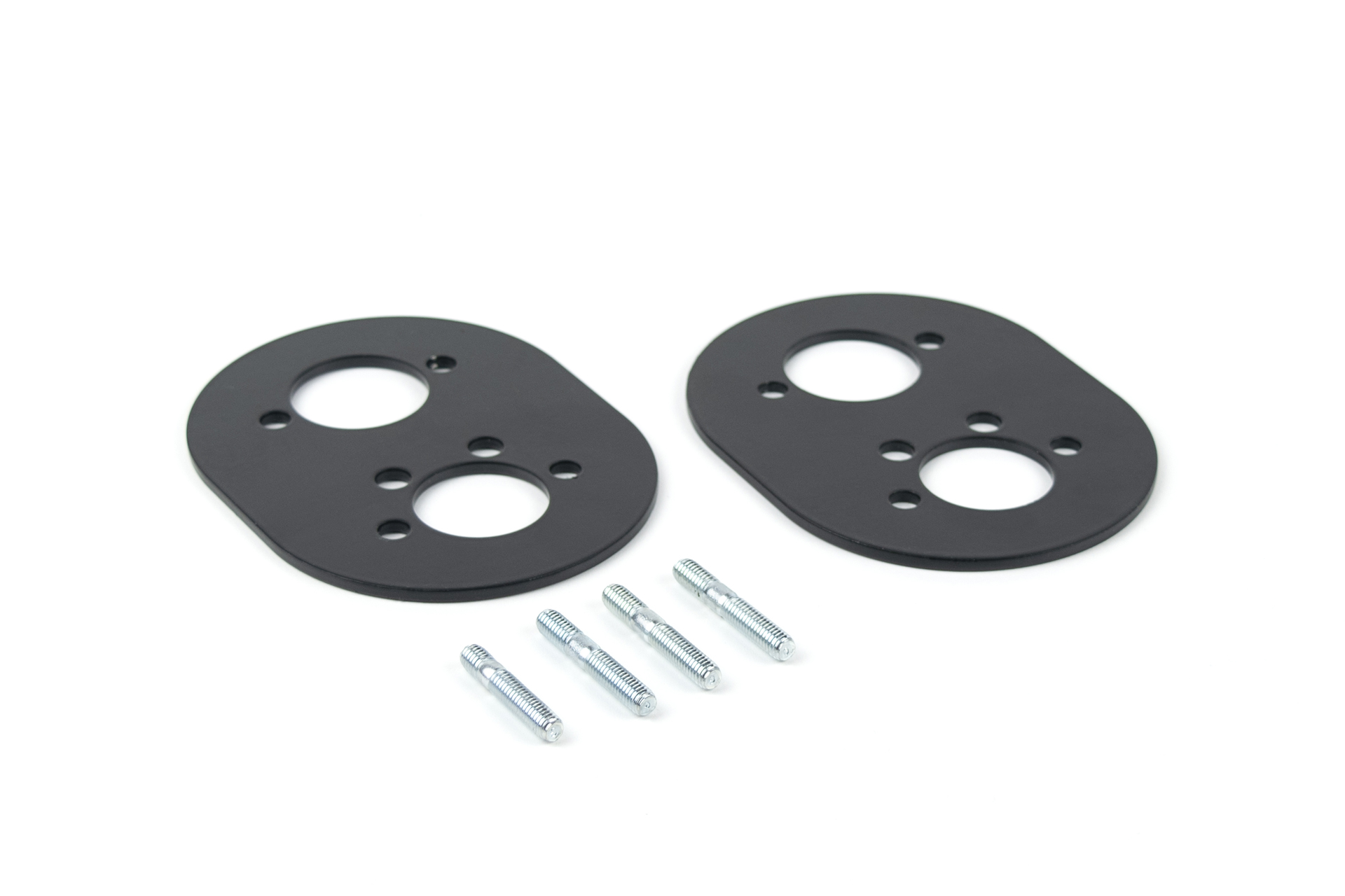 Mounting plates — For: Air 2D; 4D / 2x Rubber plates/ Height: 3 mm / 4x studs