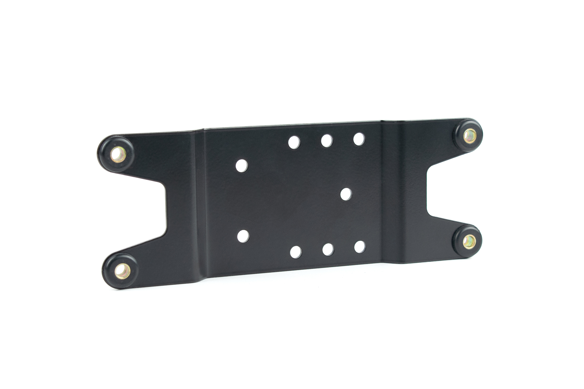 Mounting bracket with shock absorbers