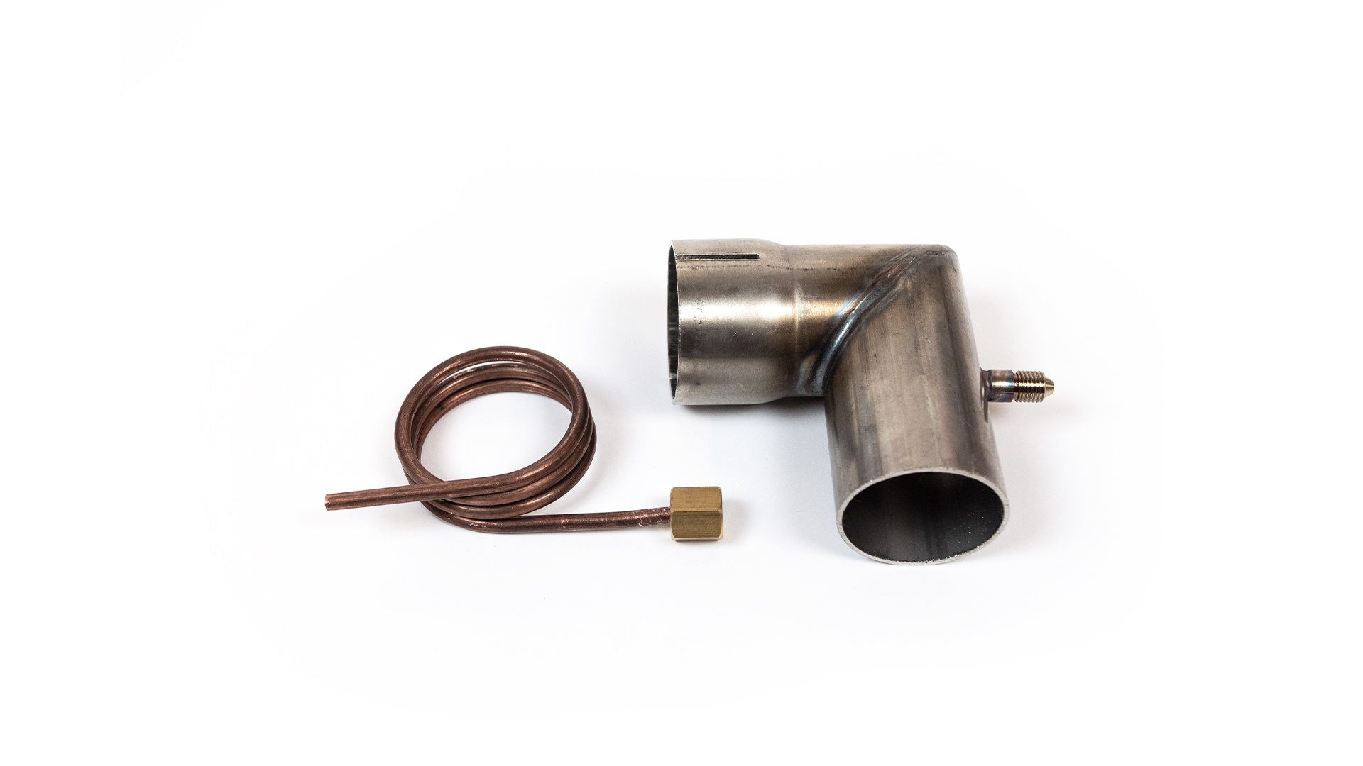 Condensate drain set — For: Air 9D; Flow 14D / OD Ø 38 mm / Stainless steel