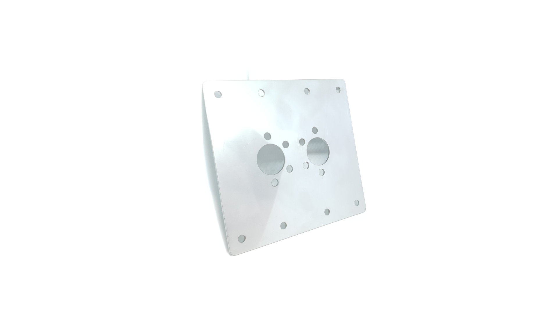 Mounting plate — For: Air 2D / 160 x 150 x 2 mm / Stainless steel 316