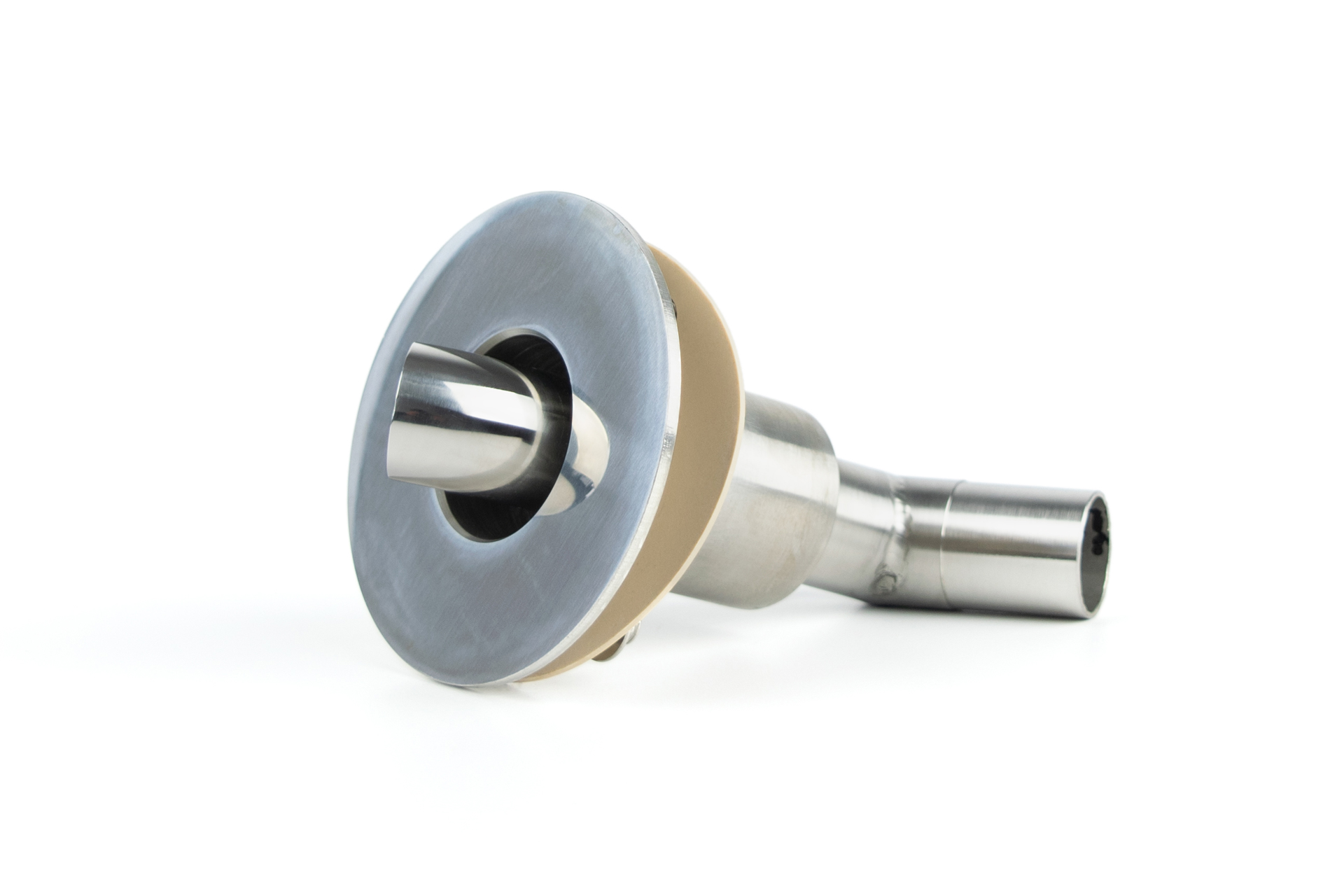 Exhaust adapter — OD Ø 24 mm / Stainless steel 316