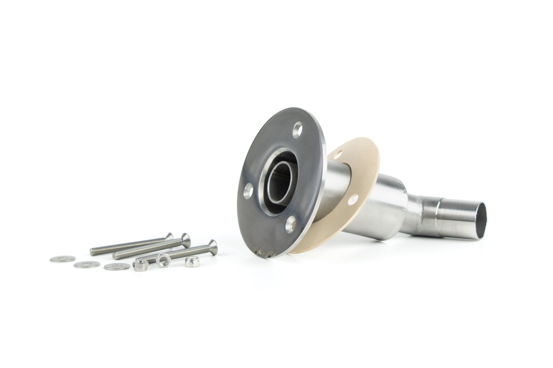 Exhaust adapter — OD Ø 24 mm / Stainless steel 316