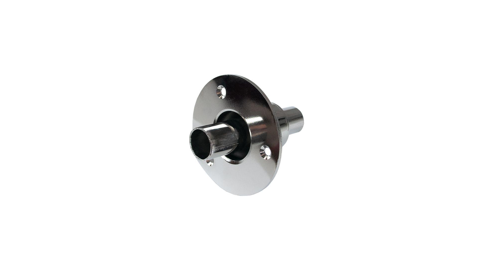Exhaust pipe through wall connector — OD Ø 24 mm / Stainless steel 316