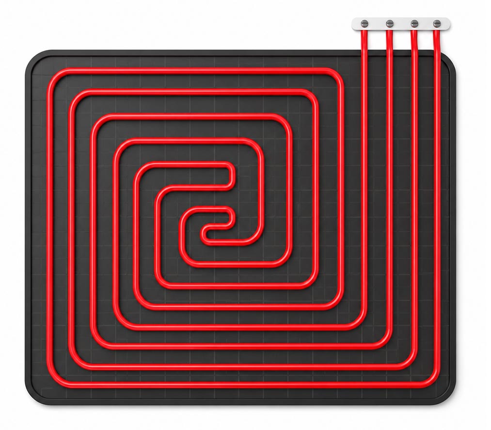 Heated Floor Support